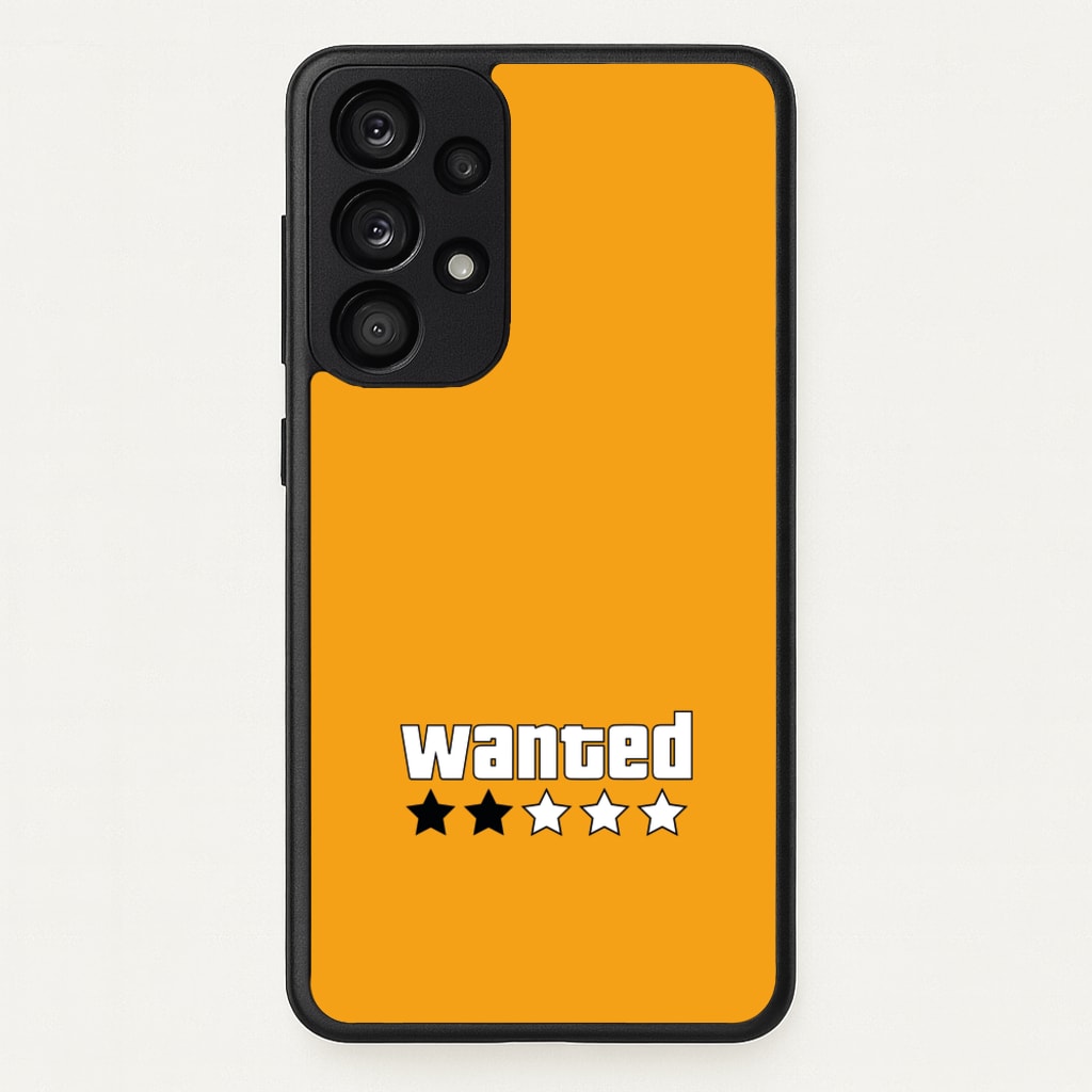 Wanted - Video Game  - GTA Phone Case for Galaxy A53