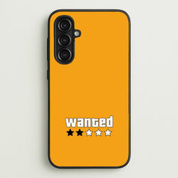 Wanted - Video Game  - GTA Phone Case for Galaxy A16