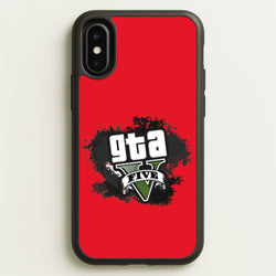 Five - Video Game  - GTA Phone Case for iPhone X / XS
