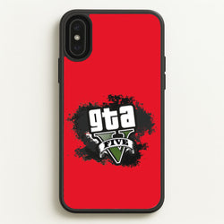Five - Video Game  - GTA Phone Case for iPhone XS Max