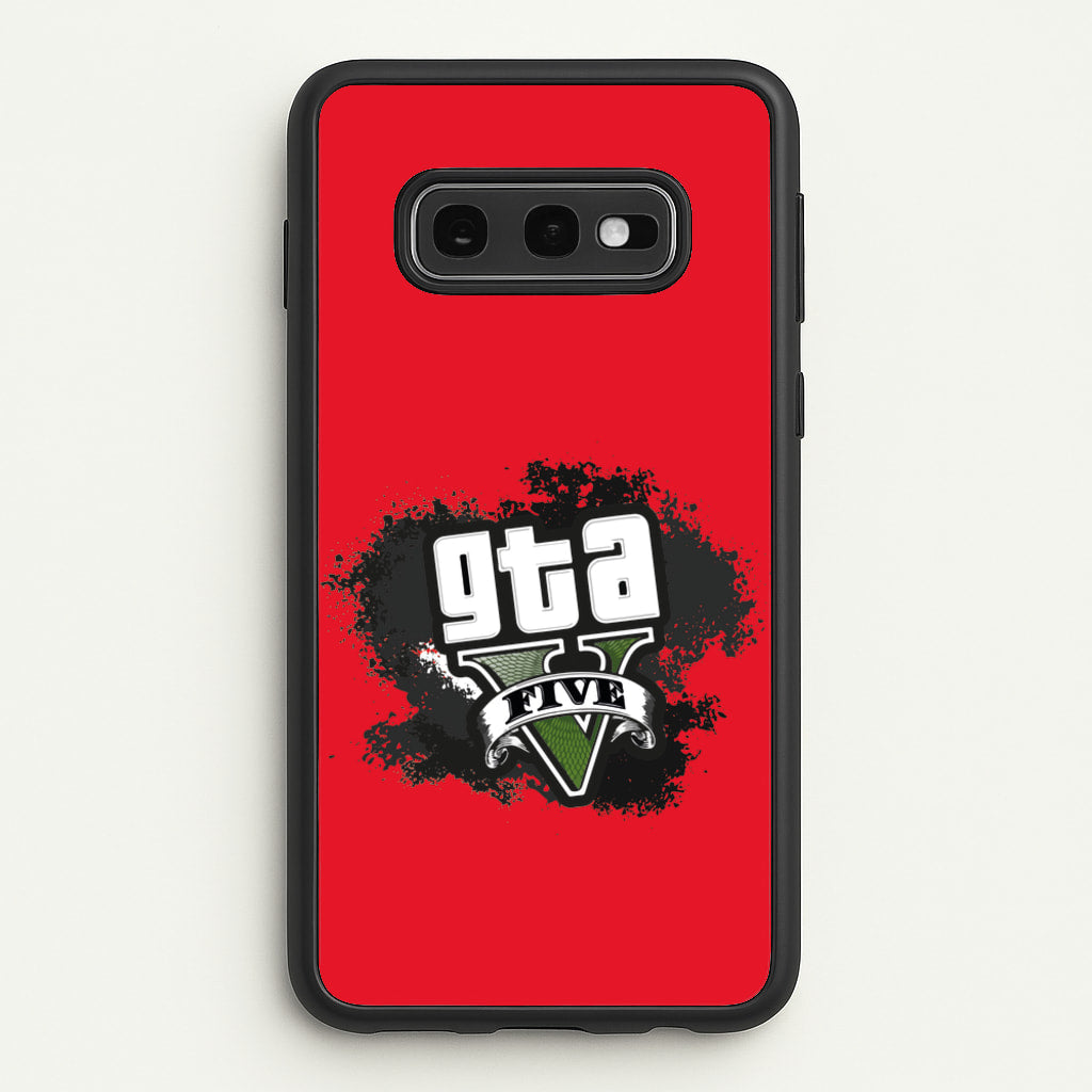 Five - Video Game  - GTA Phone Case for Galaxy S10e