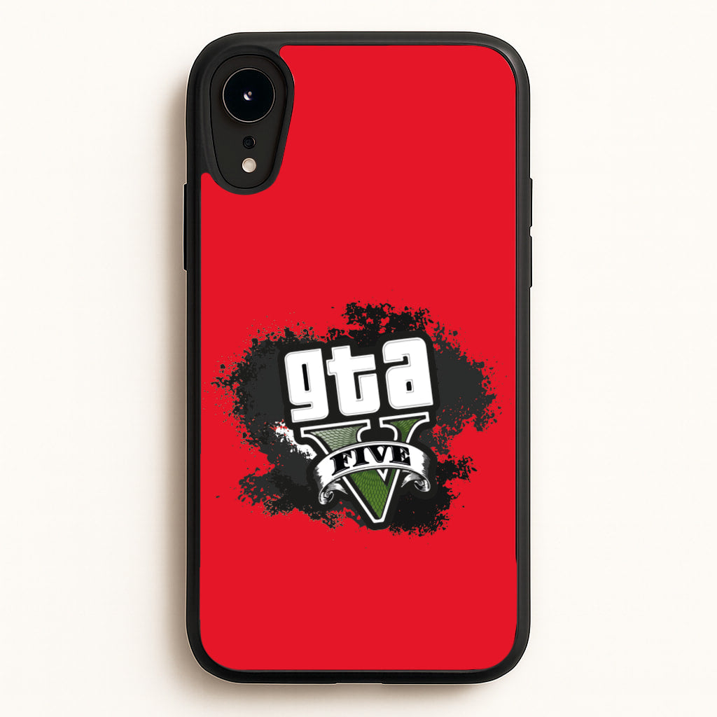 Five - Video Game  - GTA Phone Case for iPhone XR
