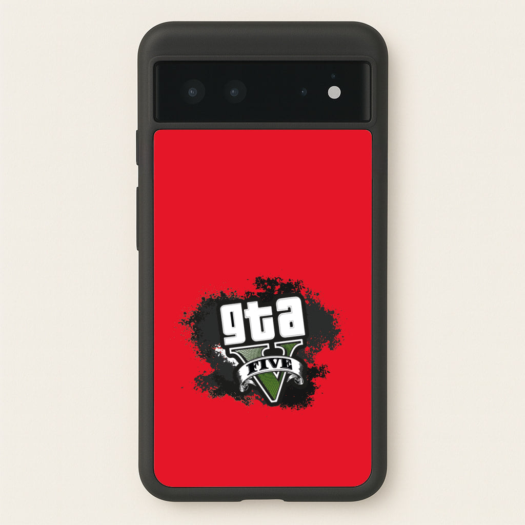 Five - Video Game  - GTA Phone Case for Google Pixel 6