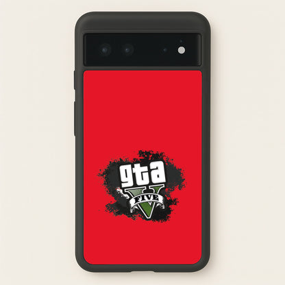 Five - Video Game  - GTA Phone Case for Google Pixel 6
