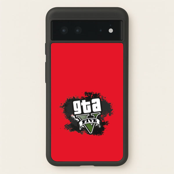 Five - Video Game  - GTA Phone Case for Google Pixel 6