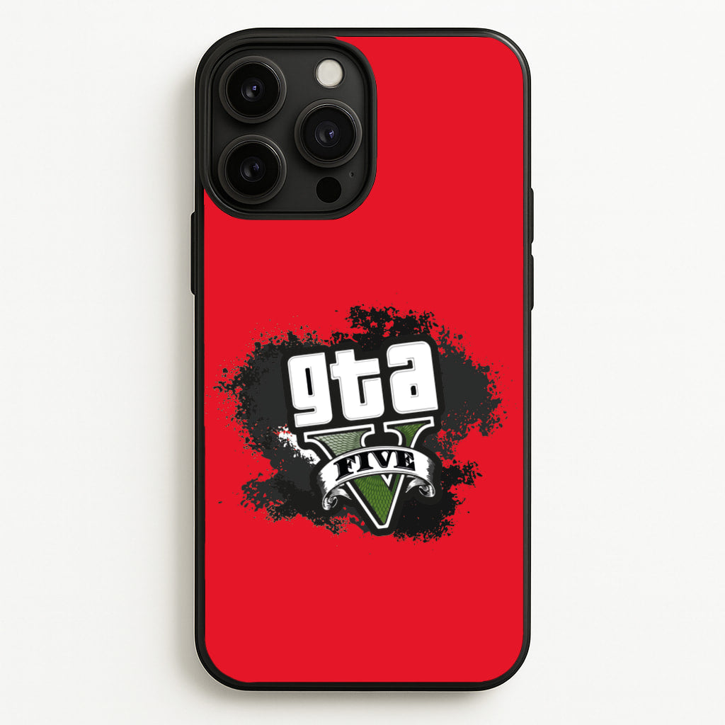 Five - Video Game  - GTA Phone Case for iPhone 13 Pro Max