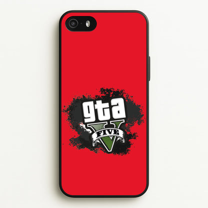Five - Video Game  - GTA Phone Case for iPhone 5 / 5s / SE 2016
