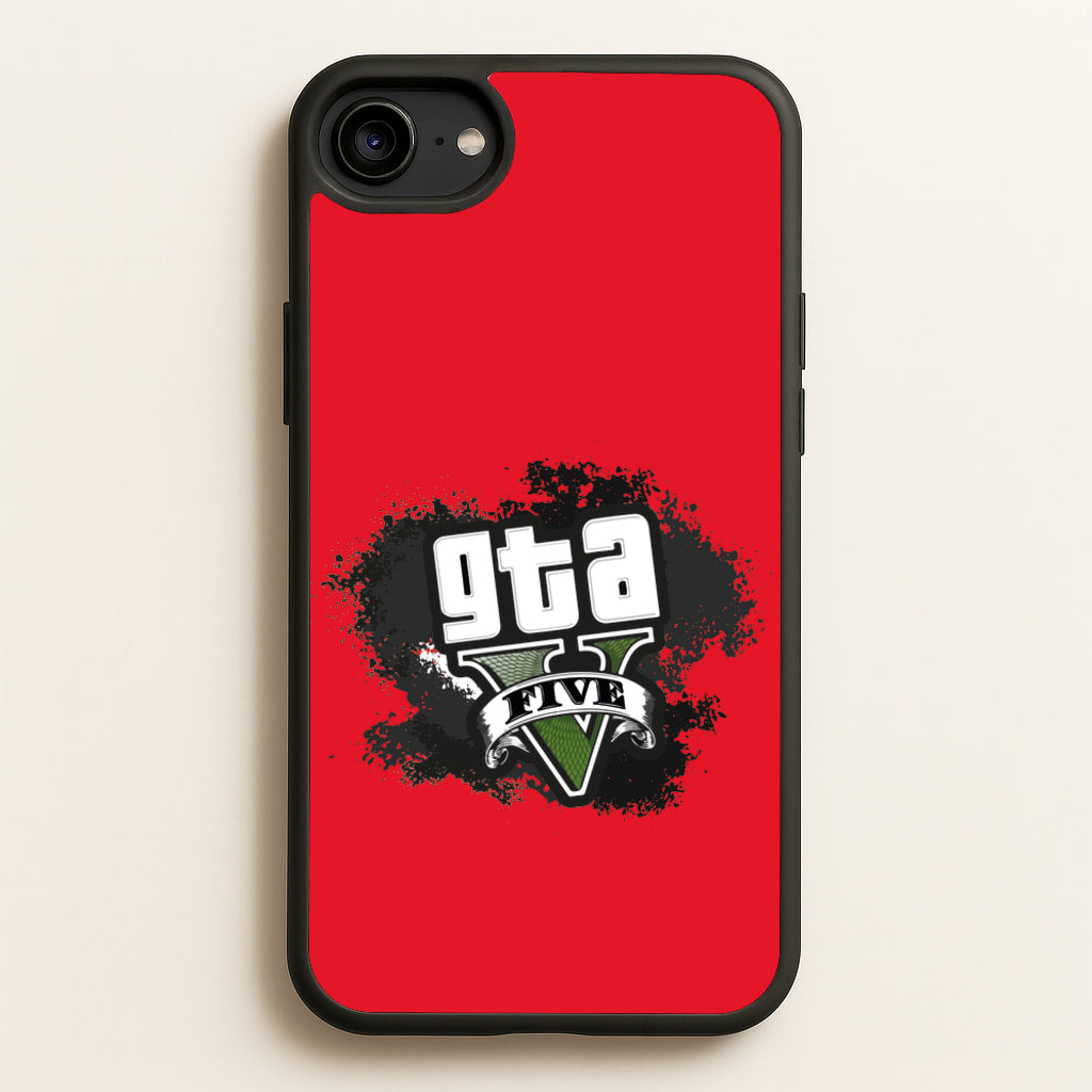 Five - Video Game  - GTA Phone Case for iPhone 6 / 7 / 8 / SE