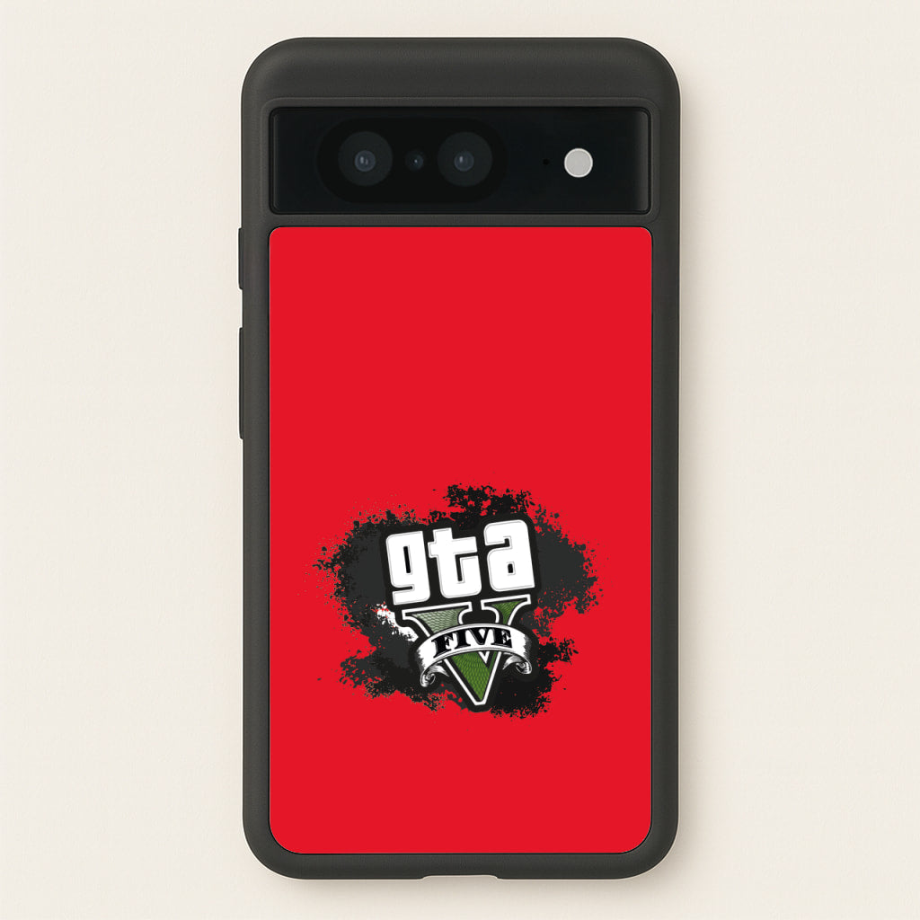 Five - Video Game  - GTA Phone Case for Google Pixel 8
