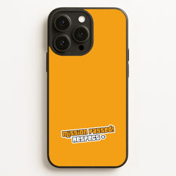 Respect - Video Game  - GTA Phone Case for iPhone 16 Pro Max