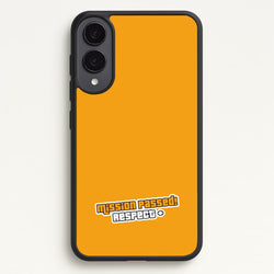 Respect - Video Game  - GTA Phone Case for Galaxy S25 Edge