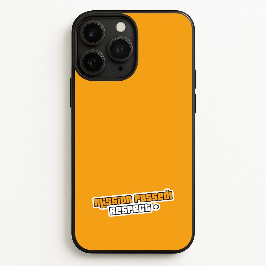 Respect - Video Game  - GTA Phone Case for iPhone 11 Pro