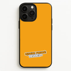 Respect - Video Game  - GTA Phone Case for iPhone 11 Pro Max