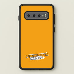 Respect - Video Game  - GTA Phone Case for Galaxy S10 Plus