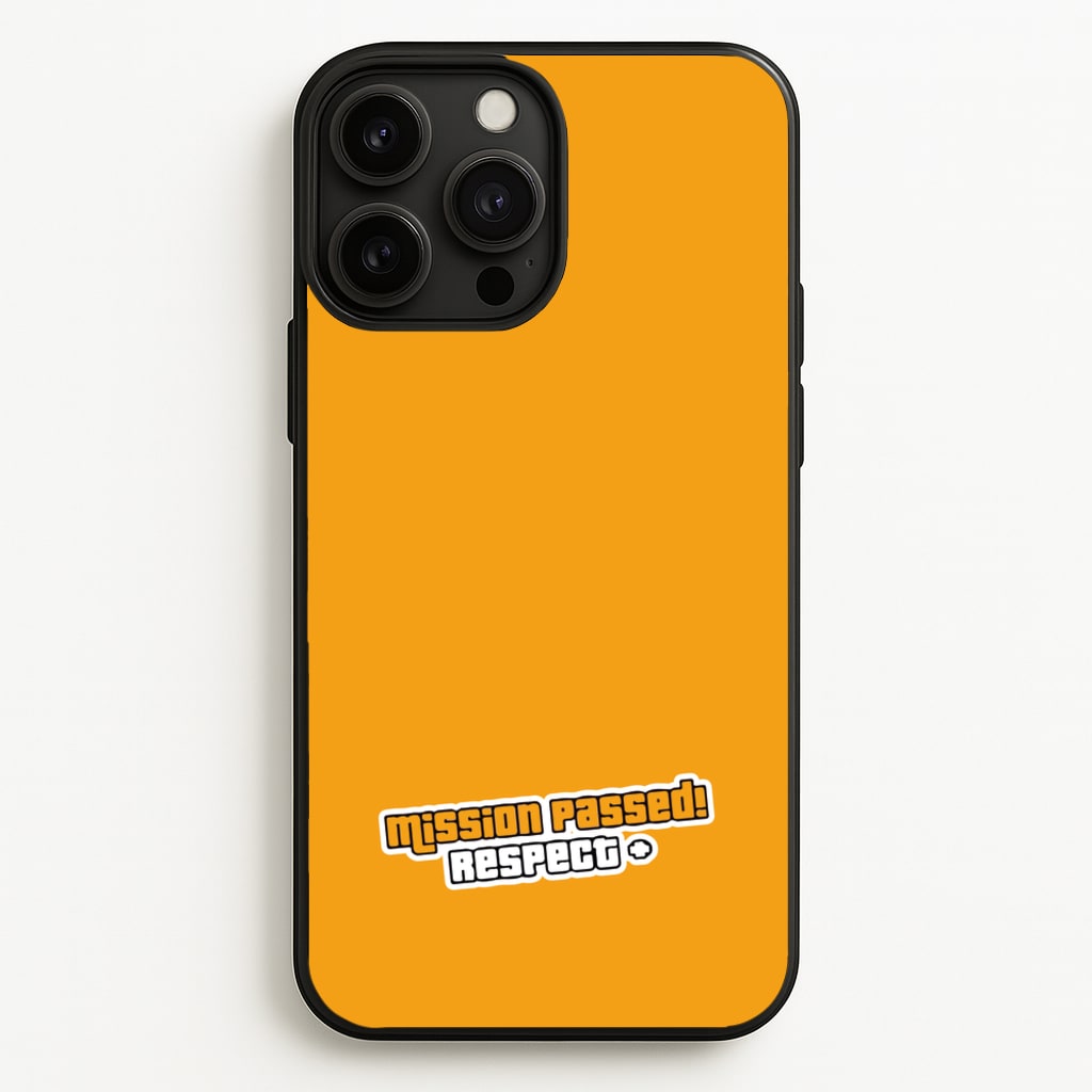 Respect - Video Game  - GTA Phone Case for iPhone 13 Pro Max