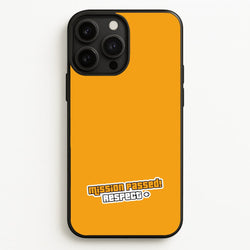 Respect - Video Game  - GTA Phone Case for iPhone 13 Pro Max