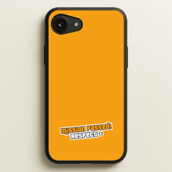 Respect - Video Game  - GTA Phone Case for iPhone 16e