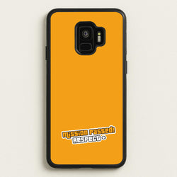 Respect - Video Game  - GTA Phone Case for Galaxy S9