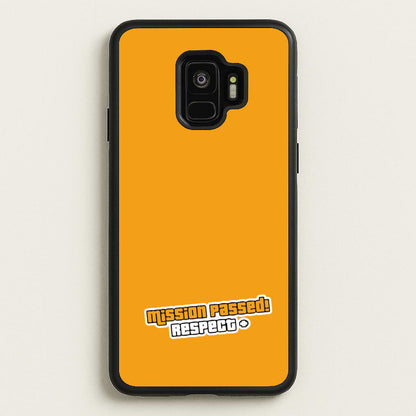Respect - Video Game  - GTA Phone Case for Galaxy S9