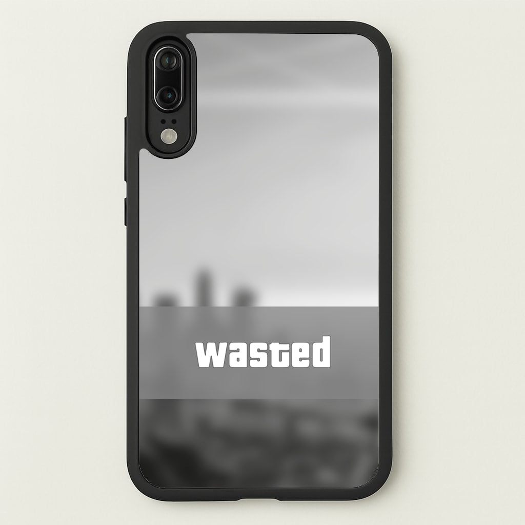 Wasted - Video Game  - GTA Phone Case for Huawei P20