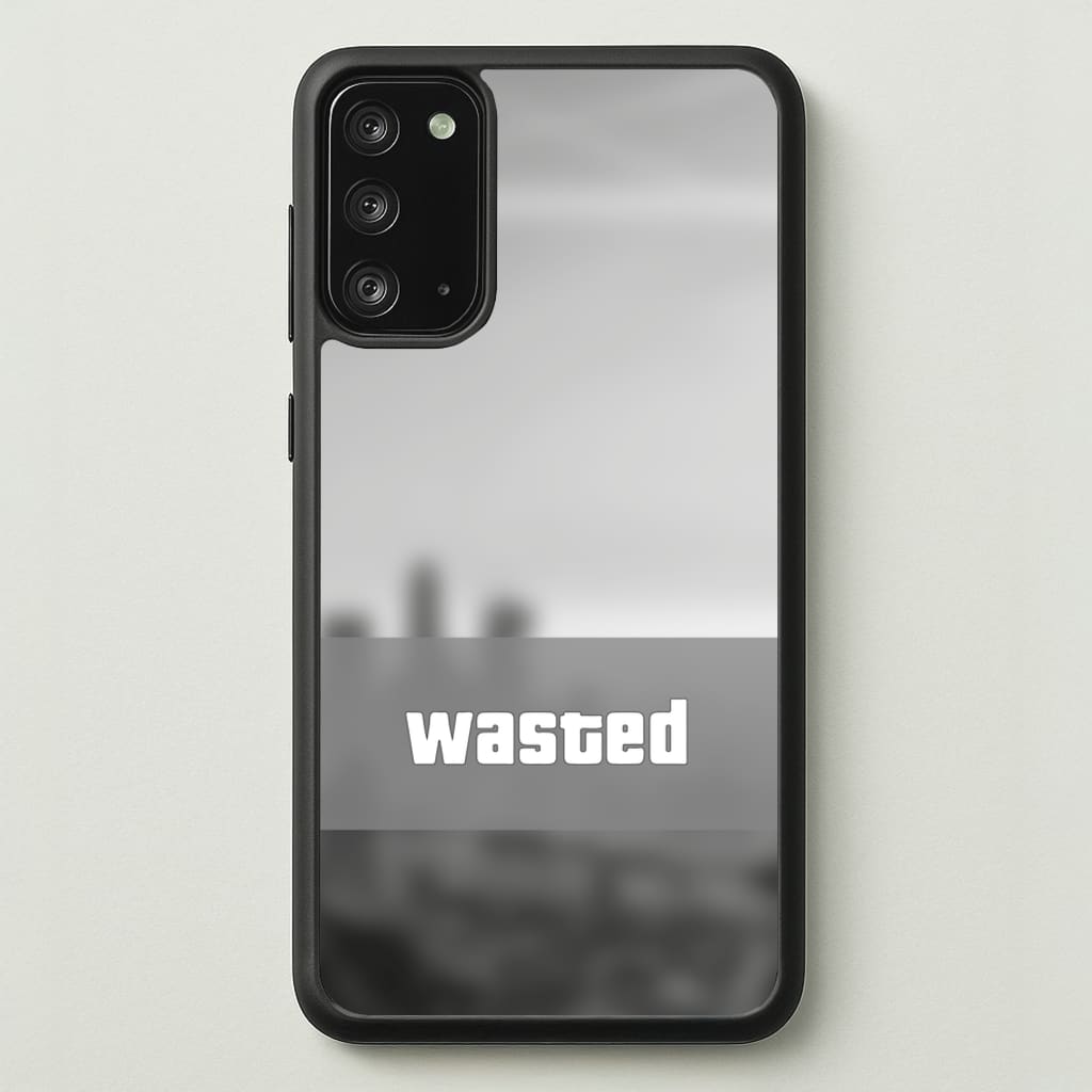 Wasted - Video Game  - GTA Phone Case for Galaxy Note 20