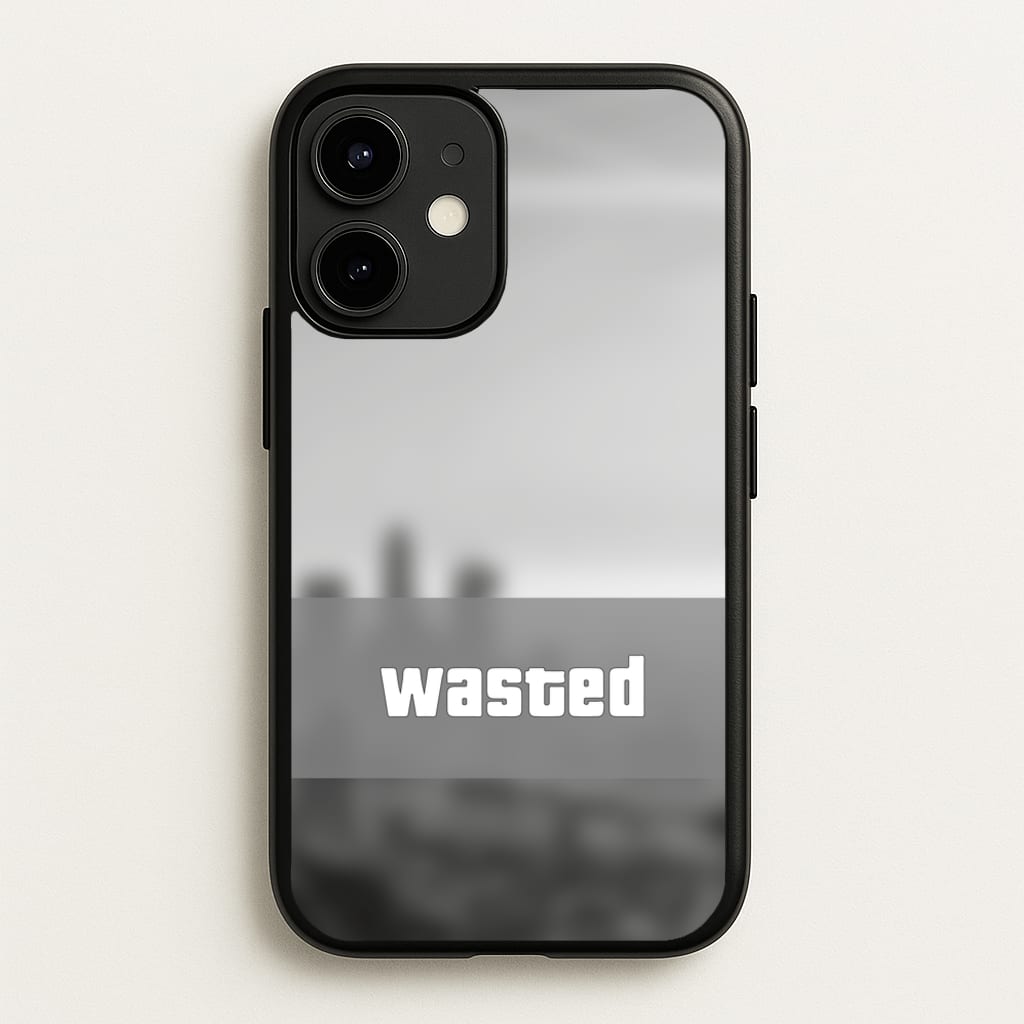 Wasted - Video Game  - GTA Phone Case for iPhone 12 Mini