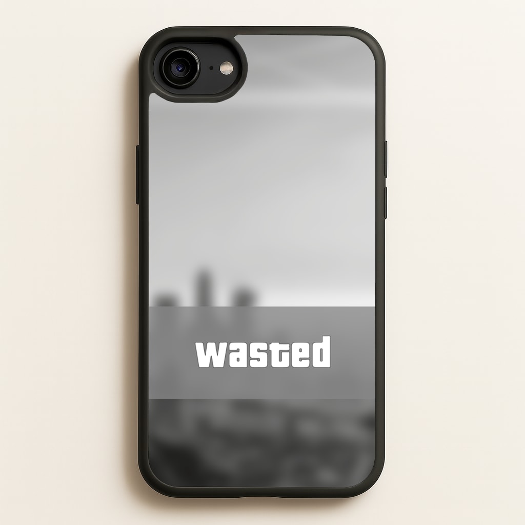 Wasted - Video Game  - GTA Phone Case for iPhone 6 / 7 / 8 / SE