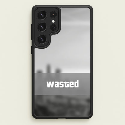 Wasted - Video Game  - GTA Phone Case for Galaxy S22 Ultra