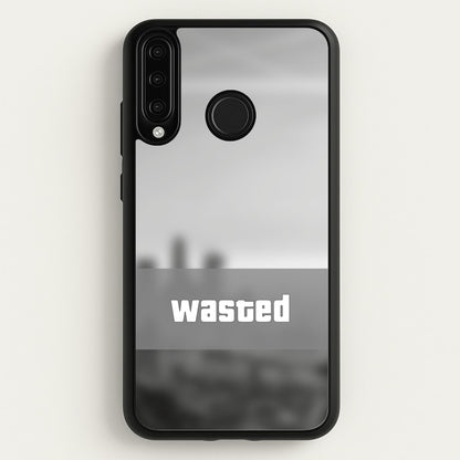 Wasted - Video Game  - GTA Phone Case for Huawei P30 Lite