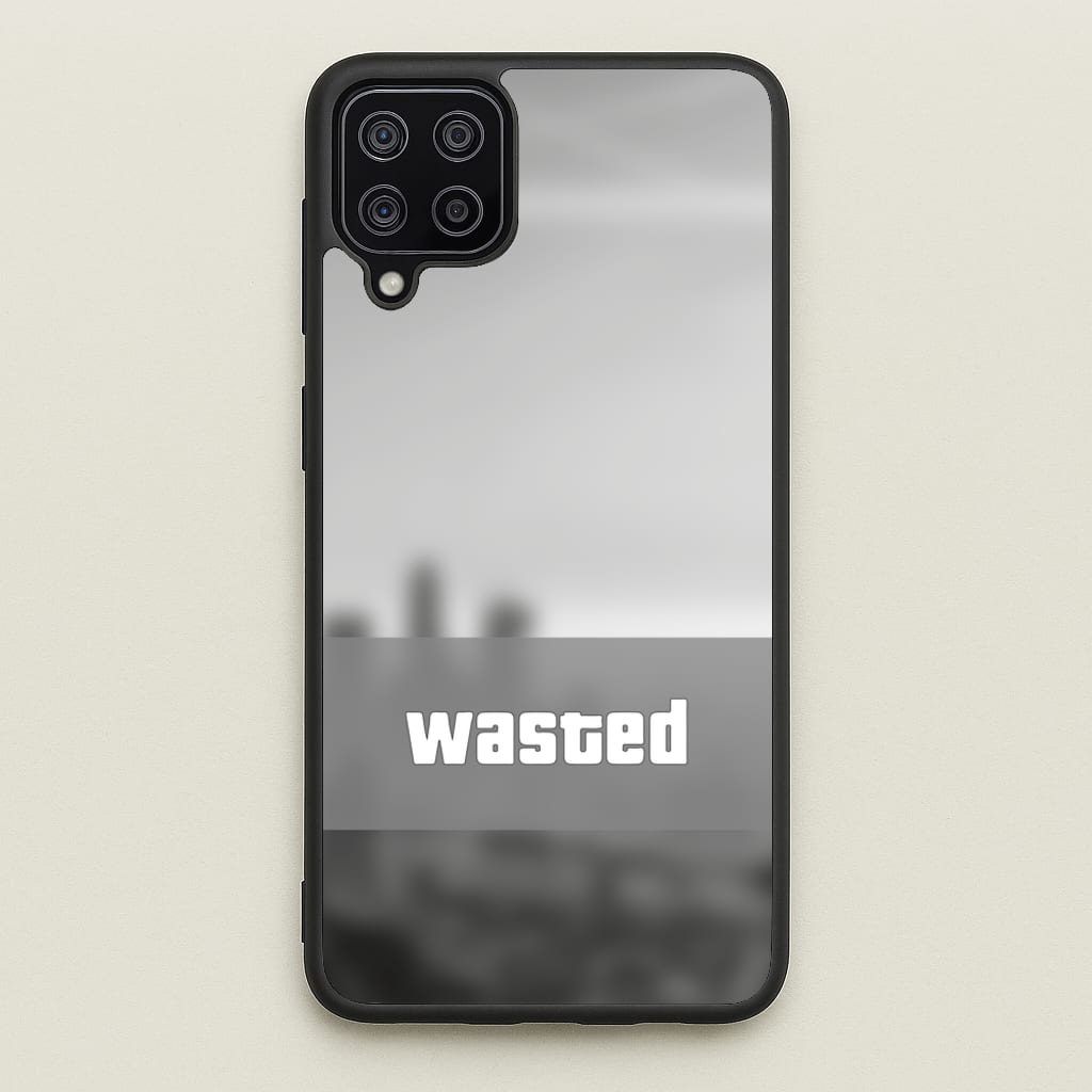 Wasted - Video Game  - GTA Phone Case for Galaxy A12