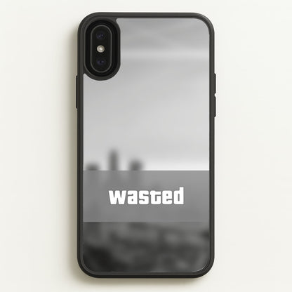 Wasted - Video Game  - GTA Phone Case for iPhone XS Max