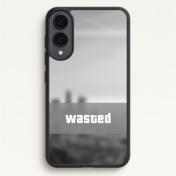 Wasted - Video Game  - GTA Phone Case for Galaxy S25 Edge