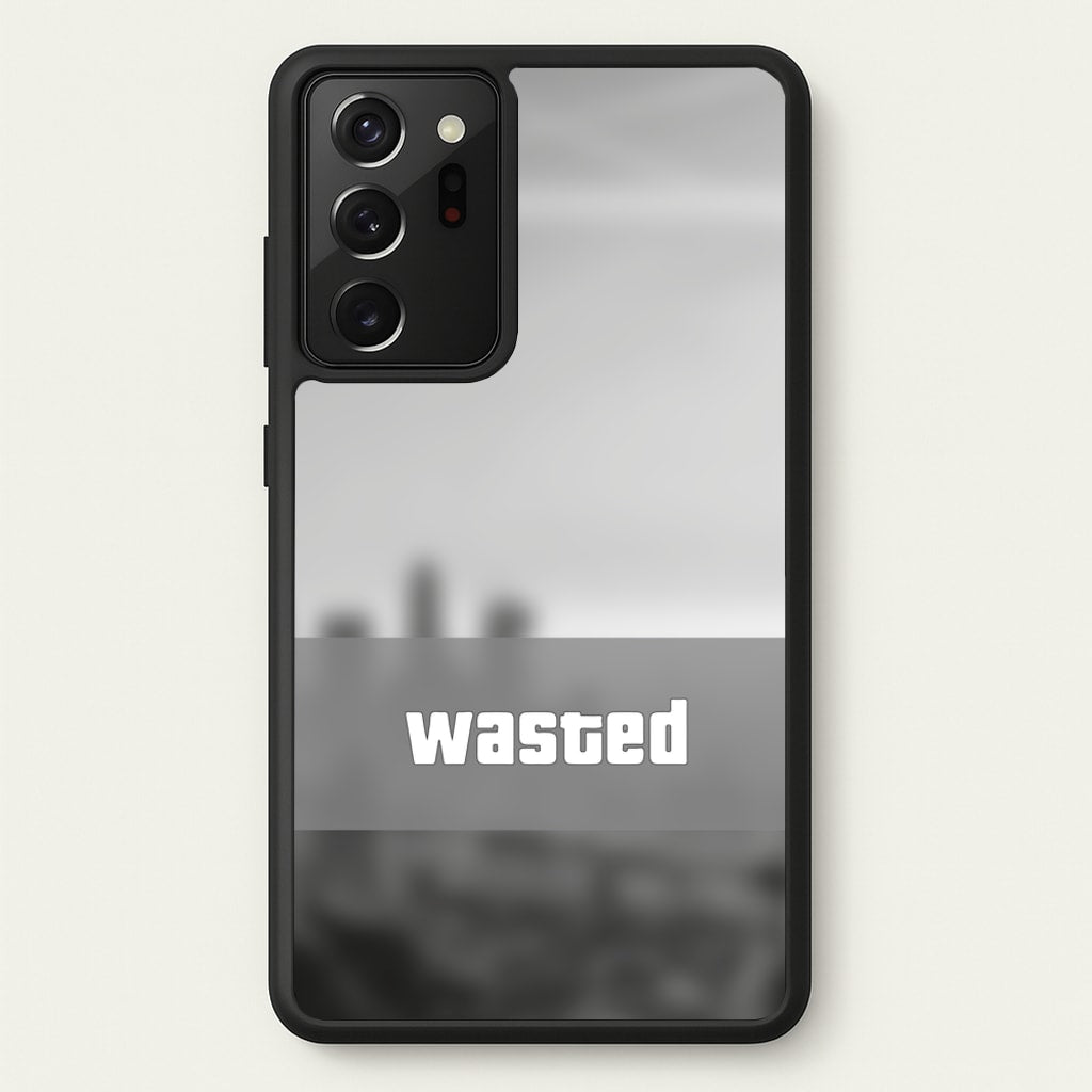 Wasted - Video Game  - GTA Phone Case for Galaxy Note 20 Ultra