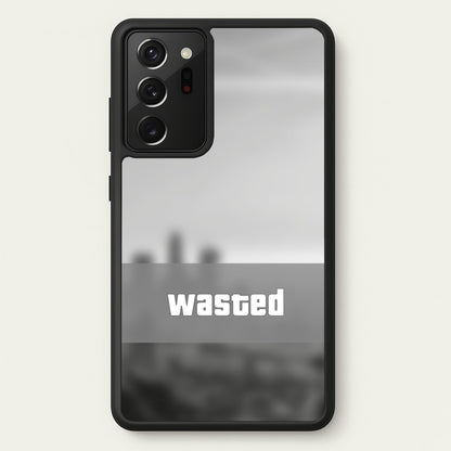 Wasted - Video Game  - GTA Phone Case for Galaxy Note 20 Ultra