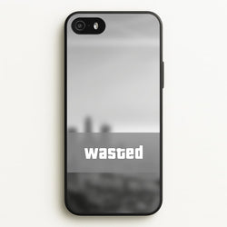 Wasted - Video Game  - GTA Phone Case for iPhone 5 / 5s / SE 2016