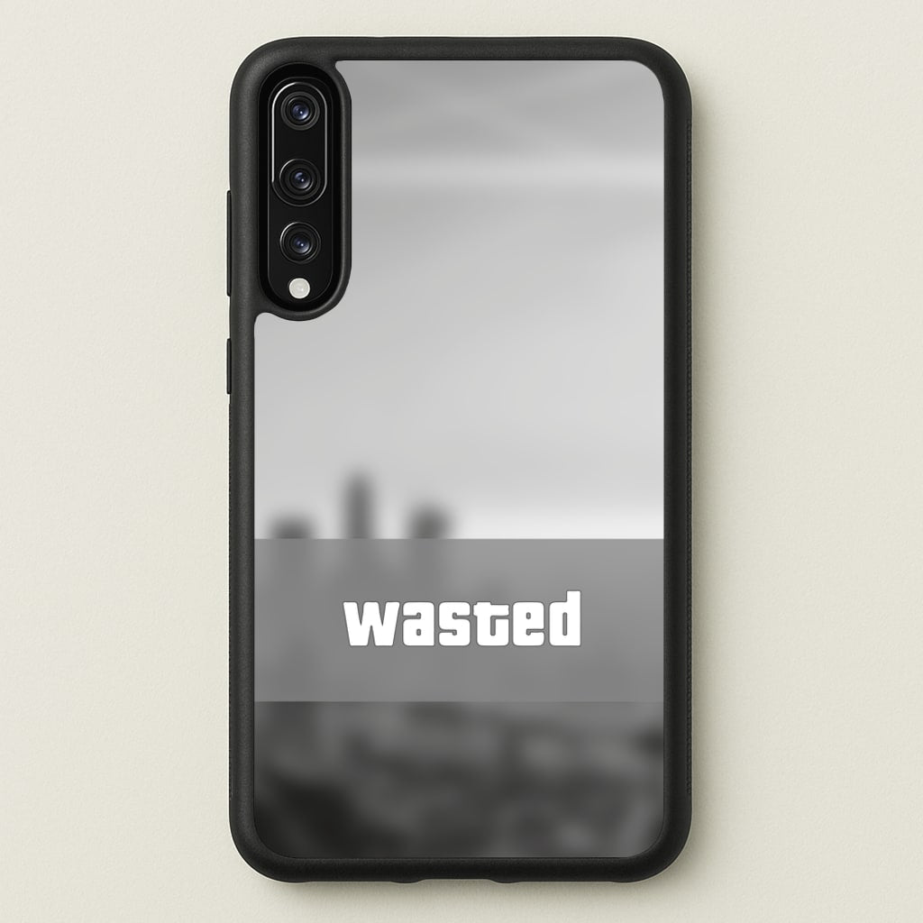 Wasted - Video Game  - GTA Phone Case for Huawei P20 Pro