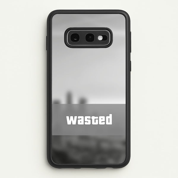 Wasted - Video Game  - GTA Phone Case for Galaxy S10e