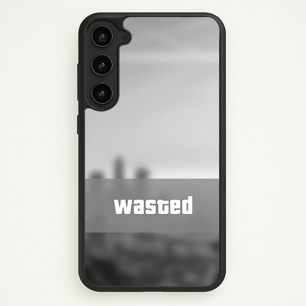 Wasted - Video Game  - GTA Phone Case for Galaxy S23 Plus