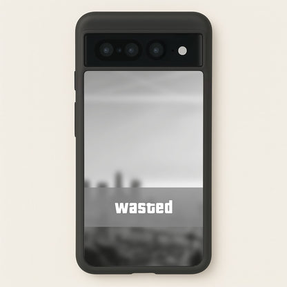 Wasted - Video Game  - GTA Phone Case for Google Pixel 7 Pro