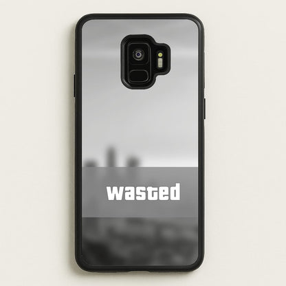 Wasted - Video Game  - GTA Phone Case for Galaxy S9