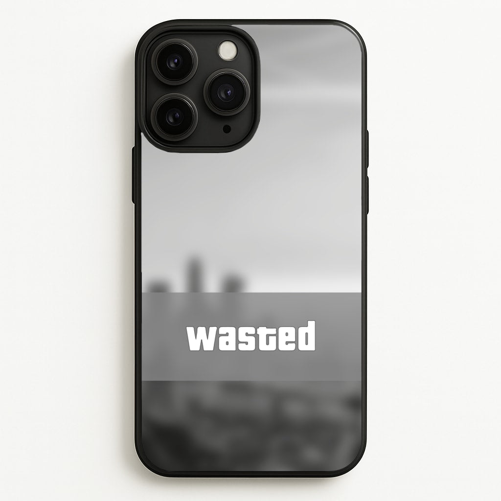 Wasted - Video Game  - GTA Phone Case for iPhone 11 Pro Max