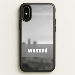 Wasted - Video Game  - GTA Phone Case for iPhone X / XS