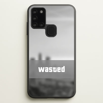 Wasted - Video Game  - GTA Phone Case for Galaxy A21s