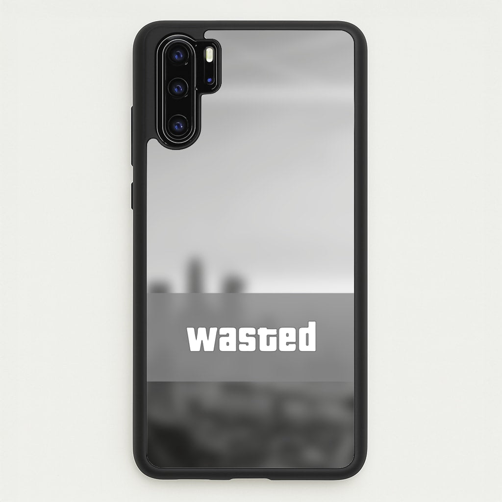 Wasted - Video Game  - GTA Phone Case for Huawei P30 Pro
