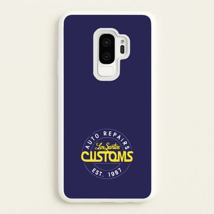Los Santos Customs - Video Game  - GTA Phone Case for Galaxy S9 Plus
