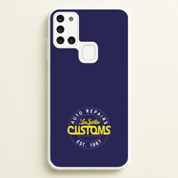 Los Santos Customs - Video Game  - GTA Phone Case for Galaxy A21s
