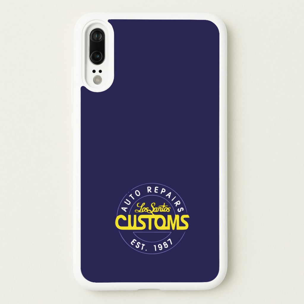 Los Santos Customs - Video Game  - GTA Phone Case for Huawei P20
