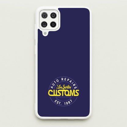 Los Santos Customs - Video Game  - GTA Phone Case for Galaxy A12