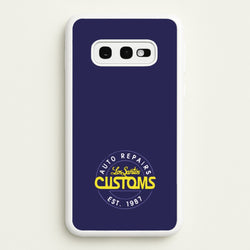 Los Santos Customs - Video Game  - GTA Phone Case for Galaxy S10e