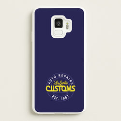 Los Santos Customs - Video Game  - GTA Phone Case for Galaxy S9